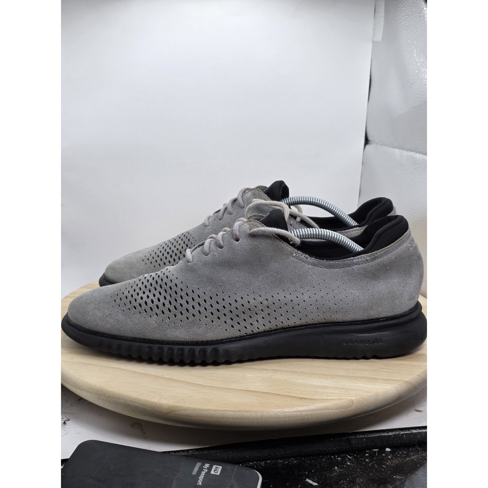 Men's Size 10.5 - Cole Haan ZERØGRAND 2.0 Oxford C37898- Grey Suede